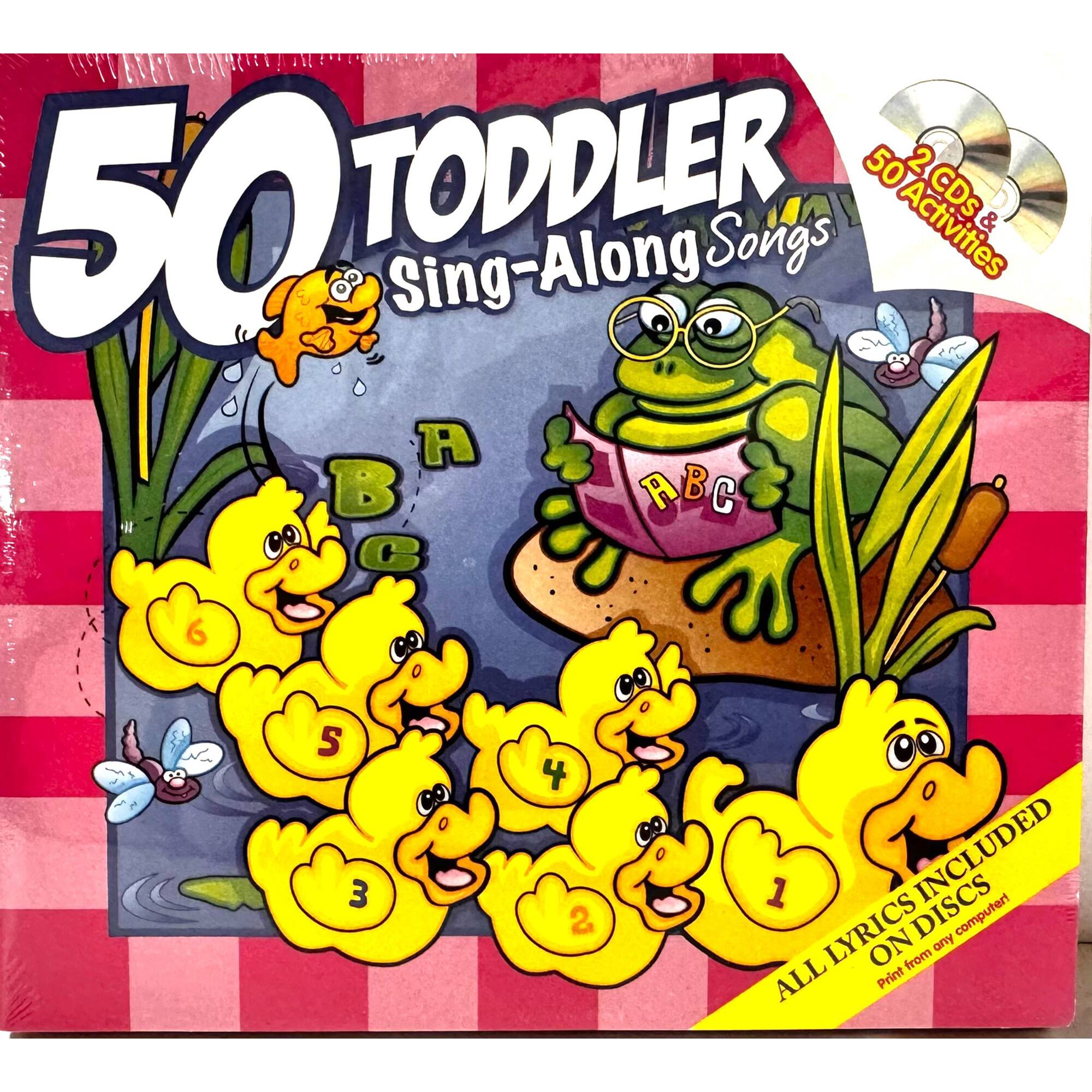 Creative Teaching Materials Giggly Wiggly & Toddler Sing Along CD Bundle
